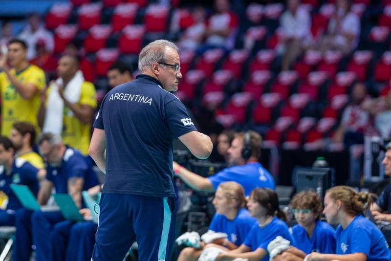 Volleyball. FIVB Men's World Championship. Argentina - Brazil. 08.09.2022