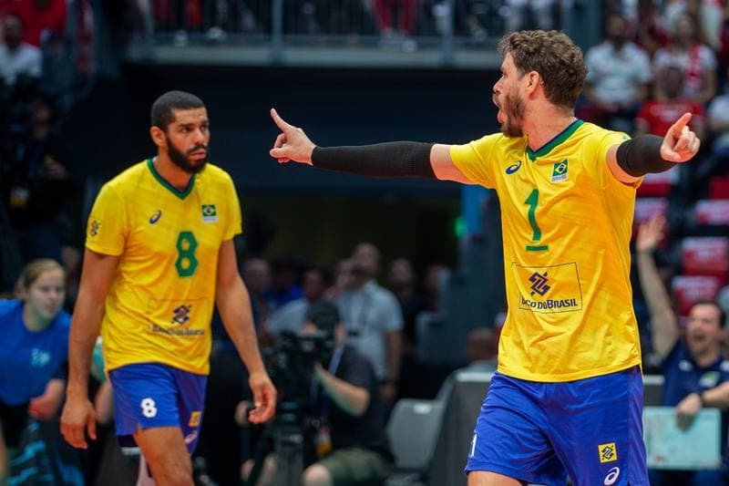 Volleyball. FIVB Men's World Championship. Argentina - Brazil. 08.09.2022