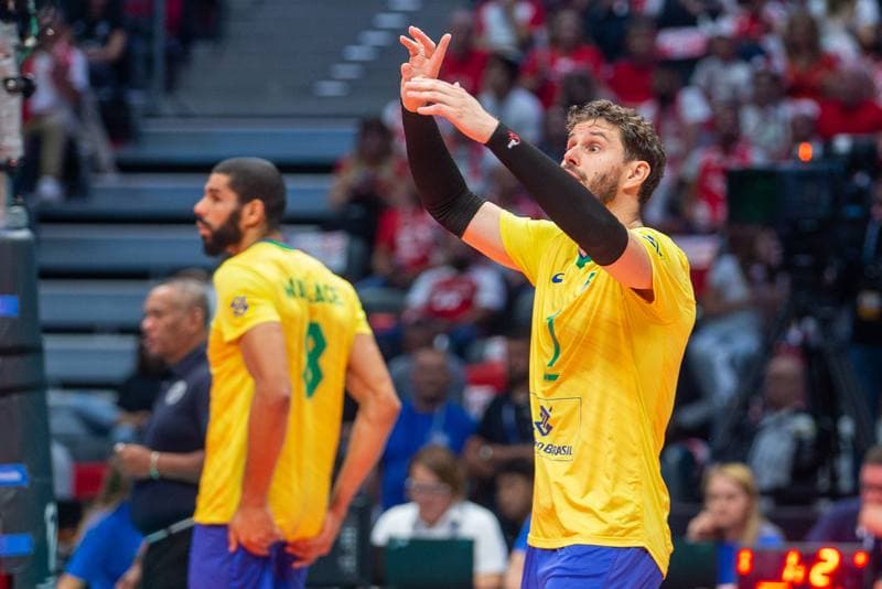 Volleyball. FIVB Men's World Championship. Argentina - Brazil. 08.09.2022