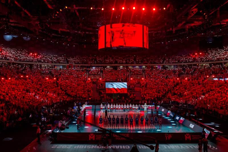 Volleyball. FIVB Men's World Championship. Poland - USA. 08.09.2022
