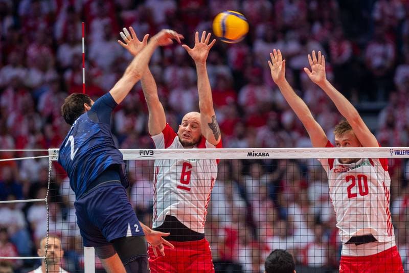 Volleyball. FIVB Men's World Championship. Poland - USA. 08.09.2022
