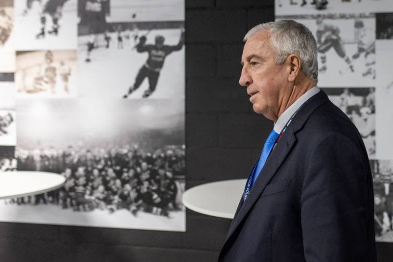 Ice Hockey. IIHF U20 World Championship Division 1B. Press Conference. 12.12.2022