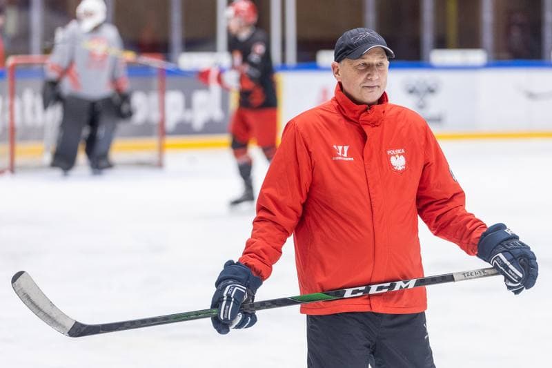 Ice Hockey. Poland national team. Training. 13.12.2022