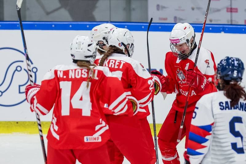 Ice Hockey. Women's U18 World Championship Division 1B. Poland - Korea. 10.01.2023