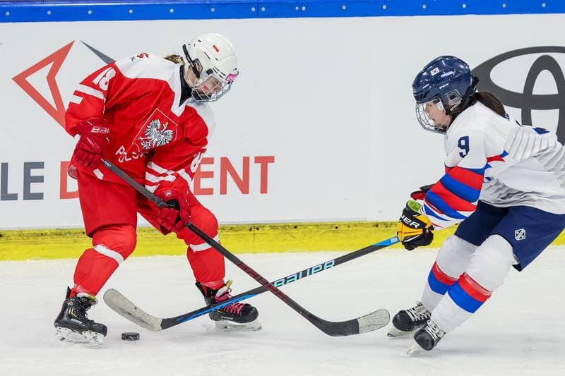 Ice Hockey. Women's U18 World Championship Division 1B. Poland - Korea. 10.01.2023