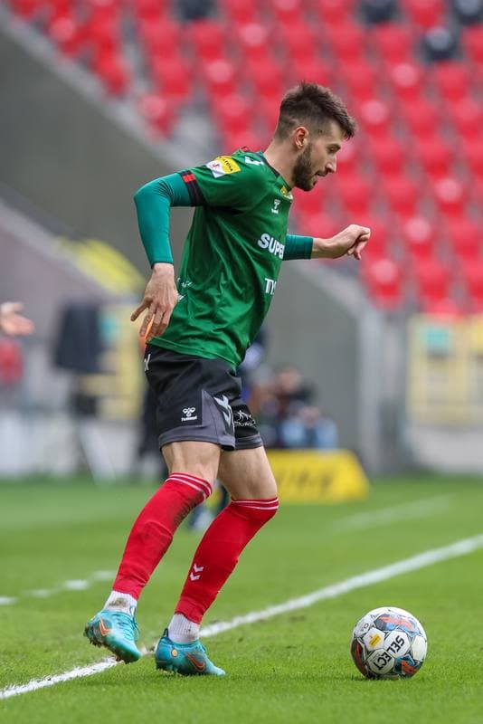 Football. Fortuna I Liga. GKS Tychy - Arka Gdynia. 08.04.2023