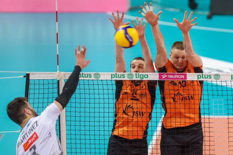 Volleyball. PlusLiga. Jastrzebski Wegiel - Trefl Gdansk. 09.04.2023