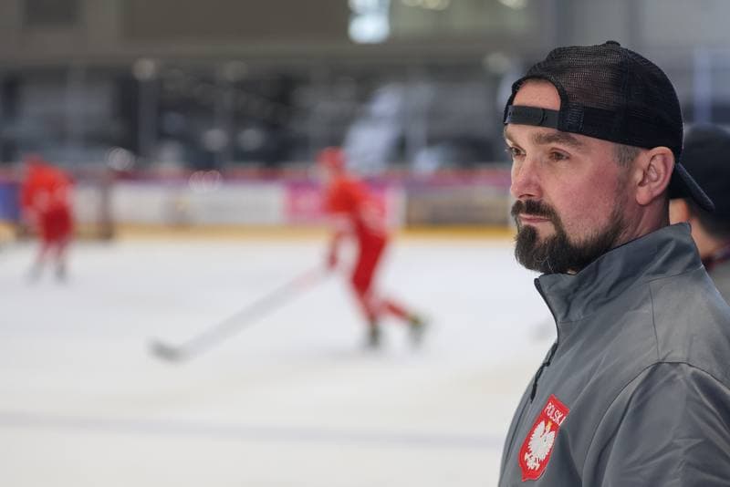 Ice Hockey. Poland national team. Training. 10.04.2023