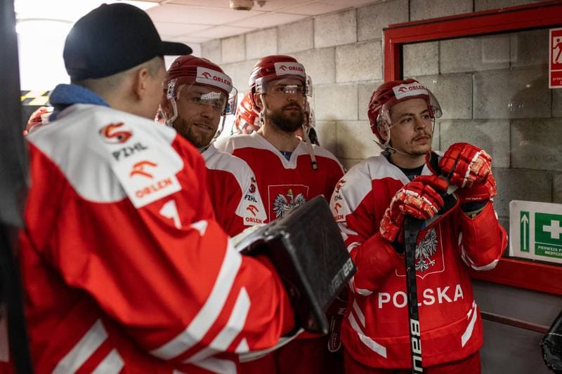 Ice Hockey. Friendly Match. Poland - Hungary. 20.04.2023