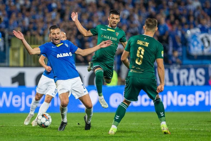 Football. Fortuna I Liga. Ruch Chorzow - Zaglebie Sosnowiec. 09.09.2022