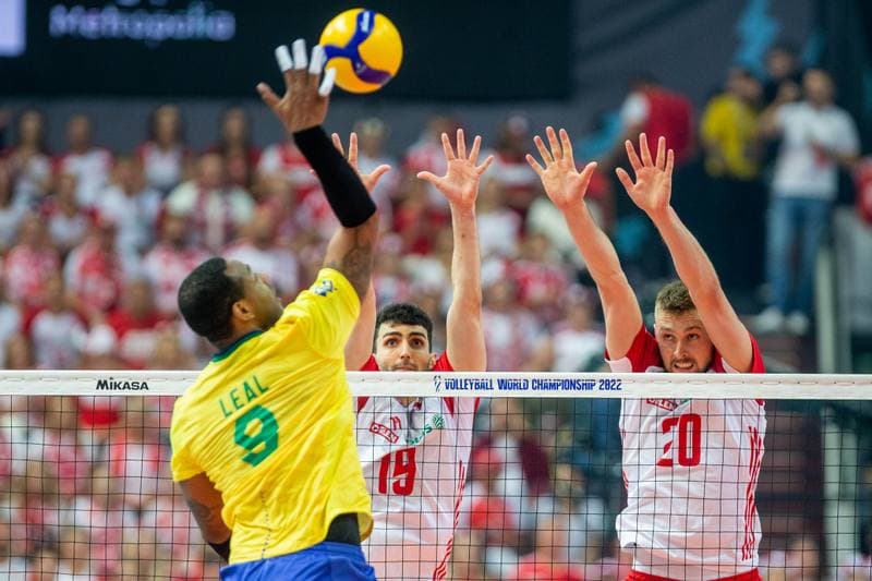 Volleyball. FIVB Men's World Championship. Poland - Brazil. 10.09.2022