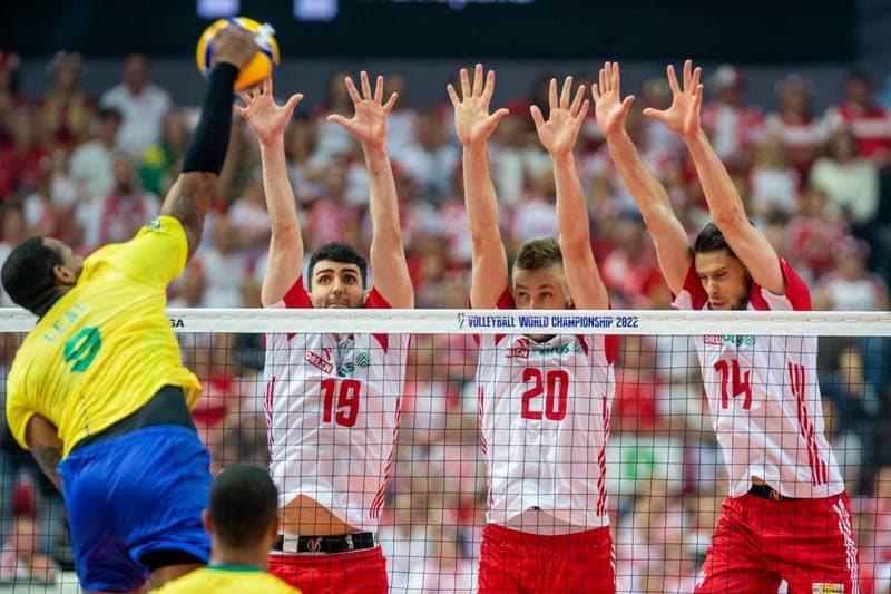 Volleyball. FIVB Men's World Championship. Poland - Brazil. 10.09.2022