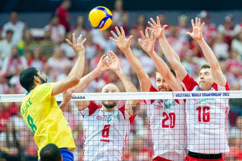 Volleyball. FIVB Men's World Championship. Poland - Brazil. 10.09.2022