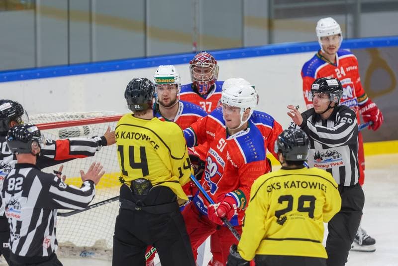 Ice Hockey. Sparing. GKS Katowice - RT Torax Poruba. 10.08.2023