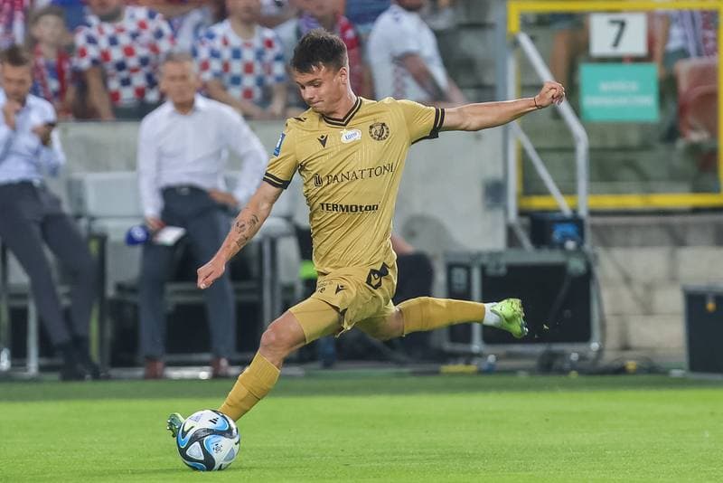 Football. PKO BP Ekstraklasa. Gornik Zabrze - Widzew Lodz. 18.08.2023