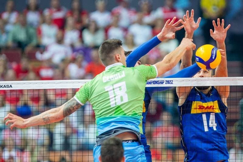 Volleyball. FIVB Men's World Championship. Italy - Slovenia. 10.09.2022