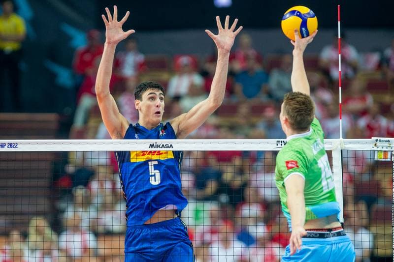 Volleyball. FIVB Men's World Championship. Italy - Slovenia. 10.09.2022