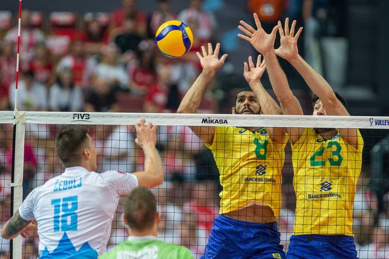 Volleyball. FIVB Men's World Championship. Brazil - Slovenia. 11.09.2022