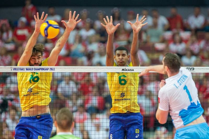 Volleyball. FIVB Men's World Championship. Brazil - Slovenia. 11.09.2022