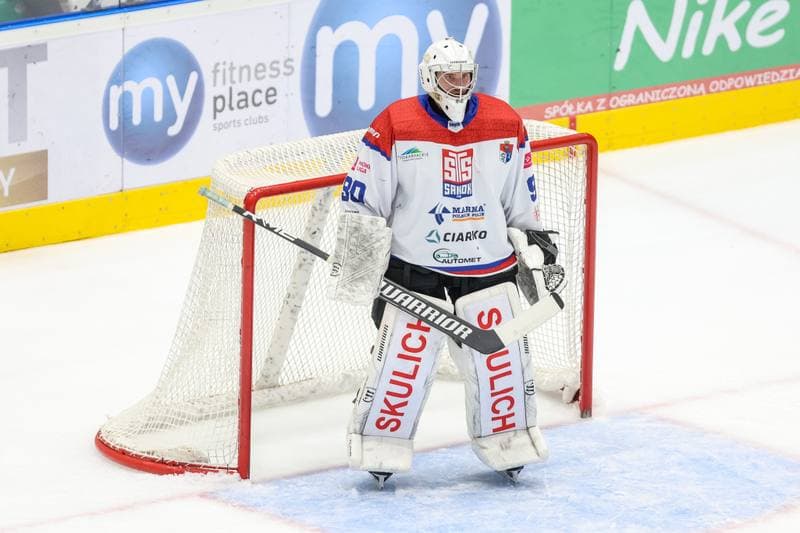 Ice Hockey. Tauron Hokej Liga. Zaglebie Sosnowiec - Marma Ciarko STS Sanok. 17.09.2023