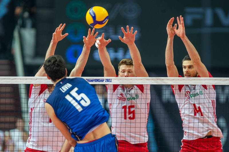 Volleyball. FIVB Men's World Championship. Poland - Italy. 11.09.2022