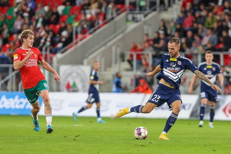 Football. Fortuna I Liga. Zaglebie Sosnowiec - Bruk-Bet Termalica Nieciecza. 24.09.2023