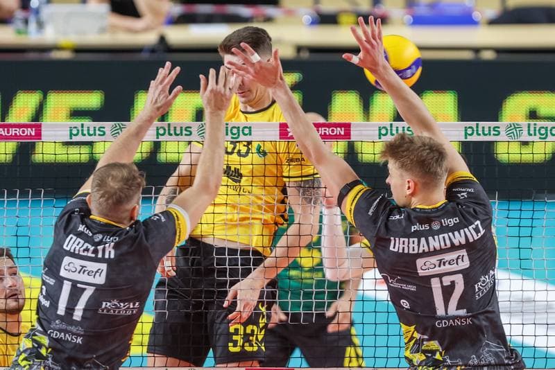 Volleyball. PlusLiga. GKS Katowice - Trefl Gdansk. 22.10.2023
