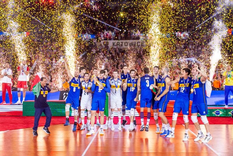 Volleyball. FIVB Men's World Championship. Poland - Italy. 11.09.2022