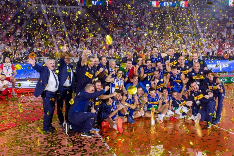 Volleyball. FIVB Men's World Championship. Poland - Italy. 11.09.2022
