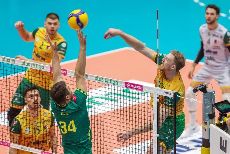 Volleyball. PlusLiga. Aluron CMC Warta Zawiercie - GKS Katowice. 05.11.2023
