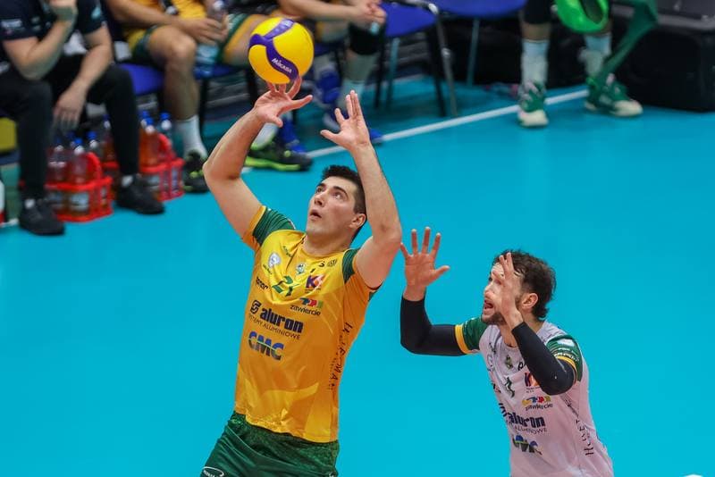 Volleyball. PlusLiga. Aluron CMC Warta Zawiercie - GKS Katowice. 05.11.2023