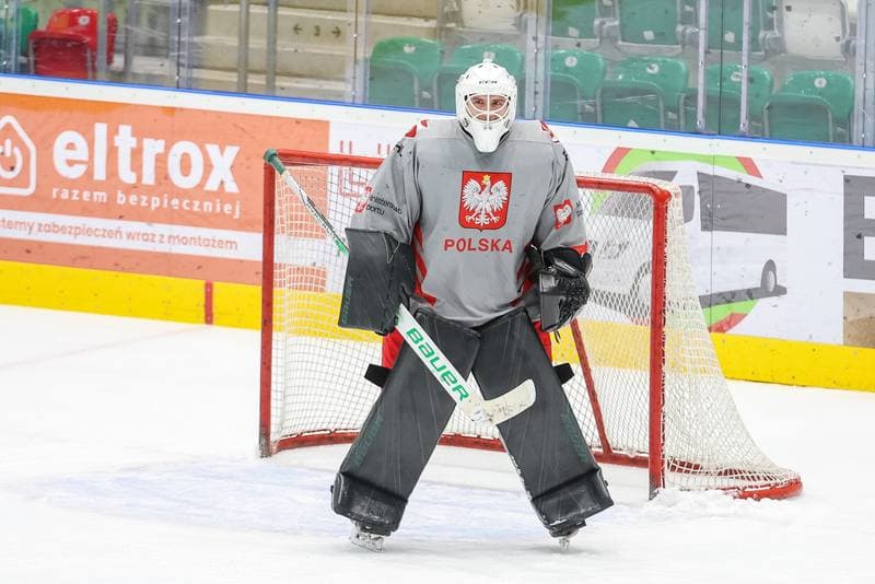 Ice Hockey. Poland national team. Training. 07.11.2023
