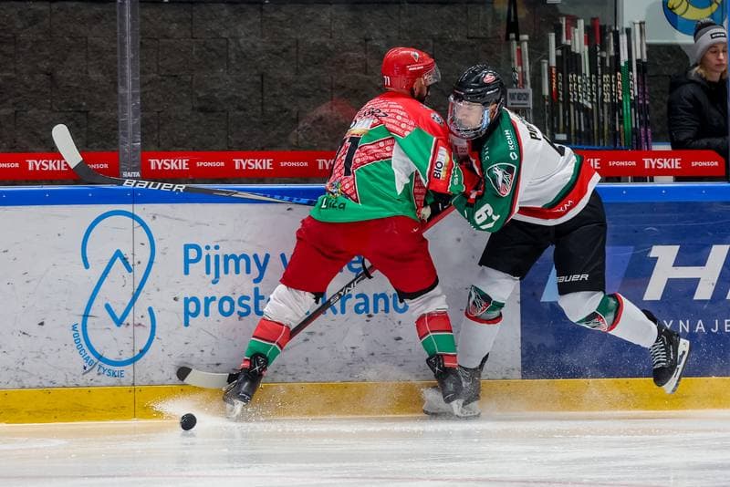 Ice Hockey. Tauron Hokej Liga. GKS Tychy - Zaglebie Sosnowiec. 15.11.2023
