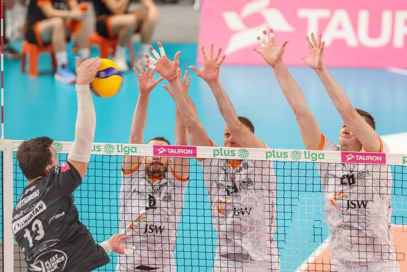 Volleyball. PlusLiga. Jastrzebski Wegiel - Enea Czarni Radom. 16.11.2023