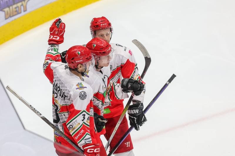 Ice Hockey. Tauron Hokej Liga. Zaglebie Sosnowiec - Comarch Cracovia. 19.11.2023