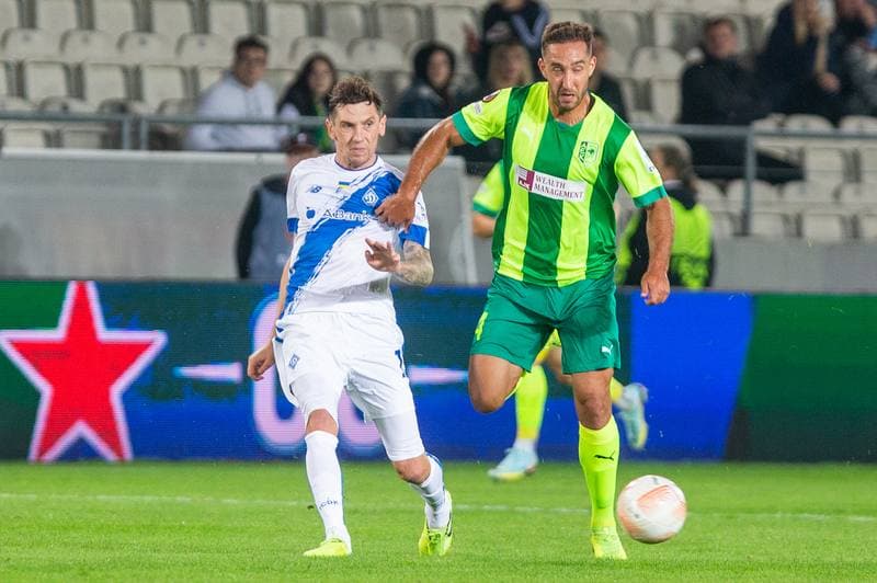 Football. UEFA Europa League. Dynamo Kyiv - AEK Larnaca. 15.09.2022