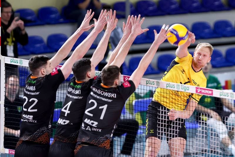 Volleyball. PlusLiga. GKS Katowice - KGHM Cuprum Lubin. 04.01.2024