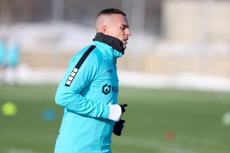 Football. Gornik Zabrze. Training. 10.01.2024