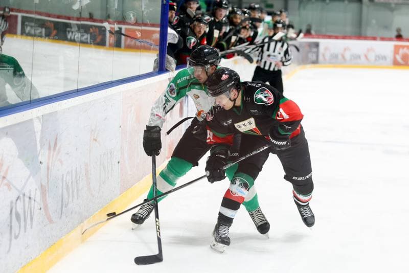 Ice Hockey. Tauron Hokej Liga. JKH GKS Jastrzebie - GKS Tychy. 14.01.2024