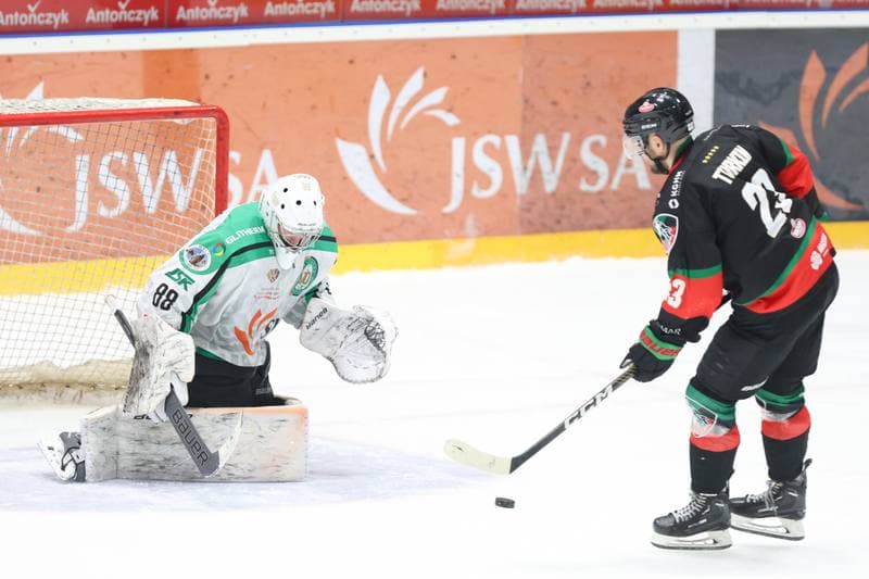 Ice Hockey. Tauron Hokej Liga. JKH GKS Jastrzebie - GKS Tychy. 14.01.2024