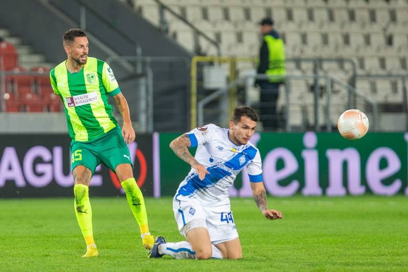 Football. UEFA Europa League. Dynamo Kyiv - AEK Larnaca. 15.09.2022