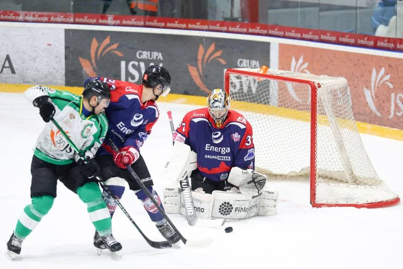Ice Hockey. Tauron Hokej Liga. JKH GKS Jastrzebie - KH Energa Torun. 26.01.2024