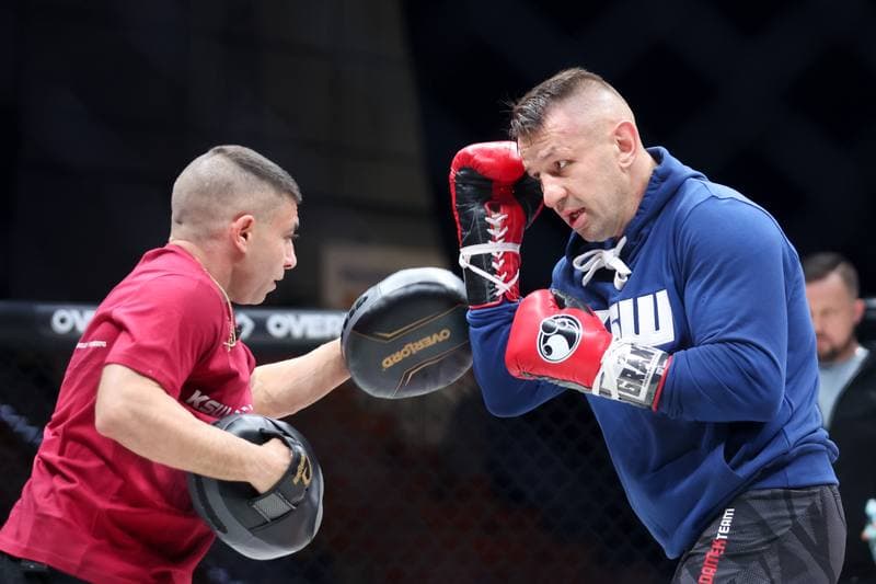 MMA. KSW. Training. 27.01.2024
