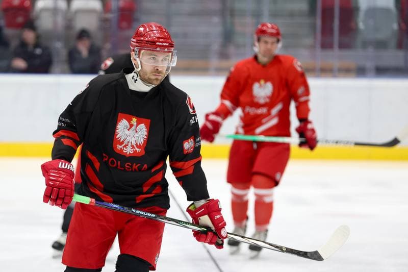 Ice Hockey. Poland national team. Training. 03.02.2024