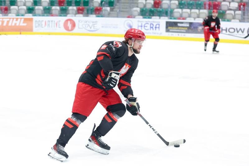 Ice Hockey. Poland national team. Training. 03.02.2024
