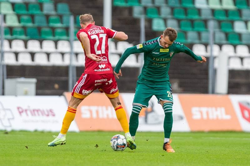 Football. Fortuna I Liga. Zaglebie Sosnowiec - Chojniczanka Chojnice. 18.09.2022