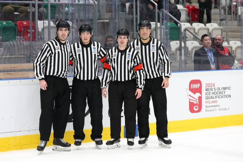 Ice Hockey. Olympic Qualification. Korea - Poland. 11.02.2024