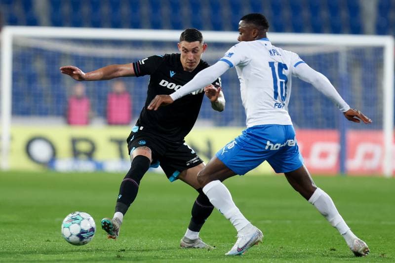 Football. Fortuna:Liga. Banik Ostrava - Viktoria Plzen. 13.02.2024