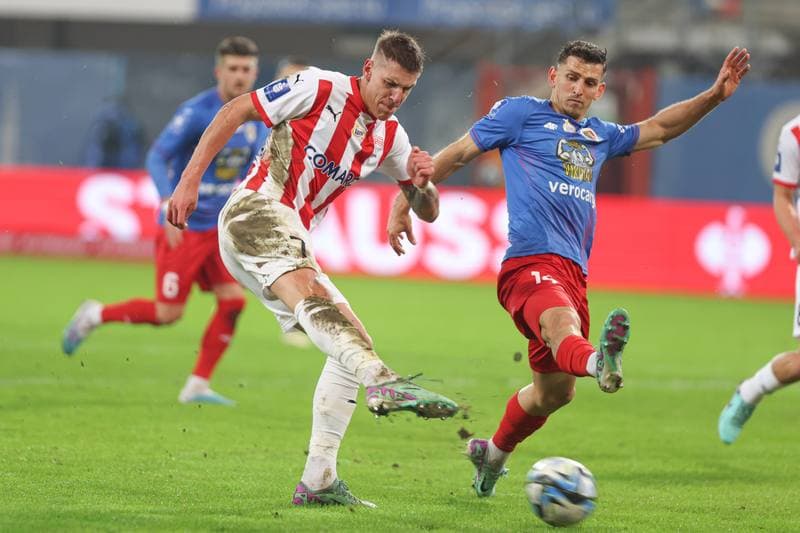 Football. PKO BP Ekstraklasa. Piast Gliwice - Cracovia Krakow. 23.02.2024