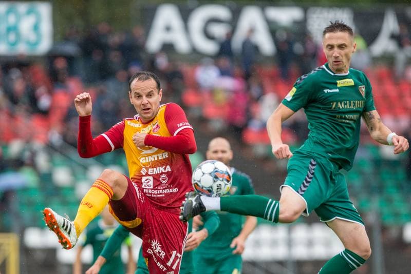Football. Fortuna I Liga. Zaglebie Sosnowiec - Chojniczanka Chojnice. 18.09.2022